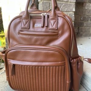 JuJu Be Million Pockets Deluxe Backpack - Spice Brown